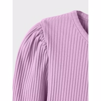 NAME IT Rib Bluse Larisa Pink Lavender